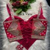 Tew Italian Silk Navratri Special Designer Blouses